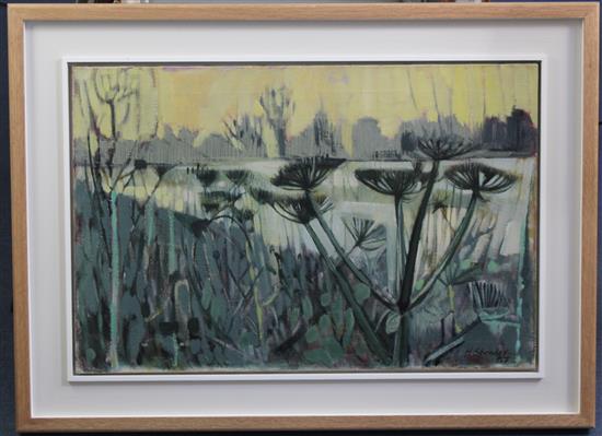 § Humphrey Spender (1910-2005) Winter River, 20 x 30in. Exhibited Leicester Galleries, October 1958, Winter River (No.7)